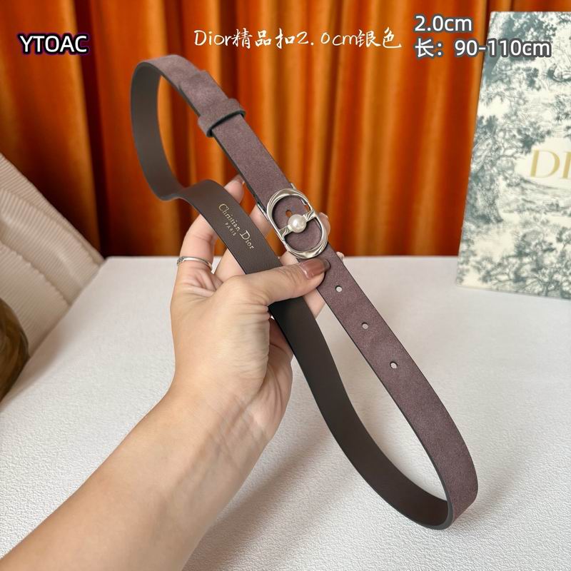 Dior belt 20mmX90-115cm 8L (44)