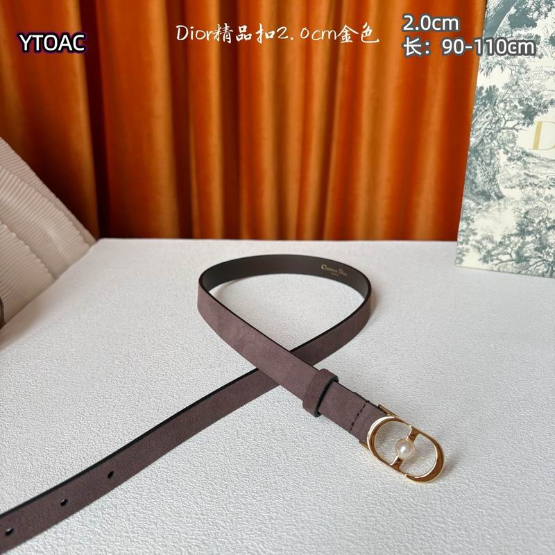 Dior belt 20mmX90-115cm 8L (45)