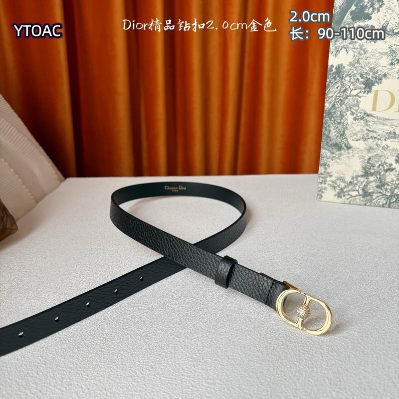 Dior belt 20mmX90-115cm 8L (5)