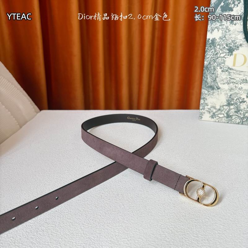 Dior belt 20mmX90-115cm 8L (50)