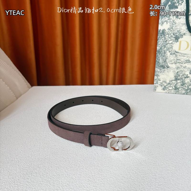 Dior belt 20mmX90-115cm 8L (53)