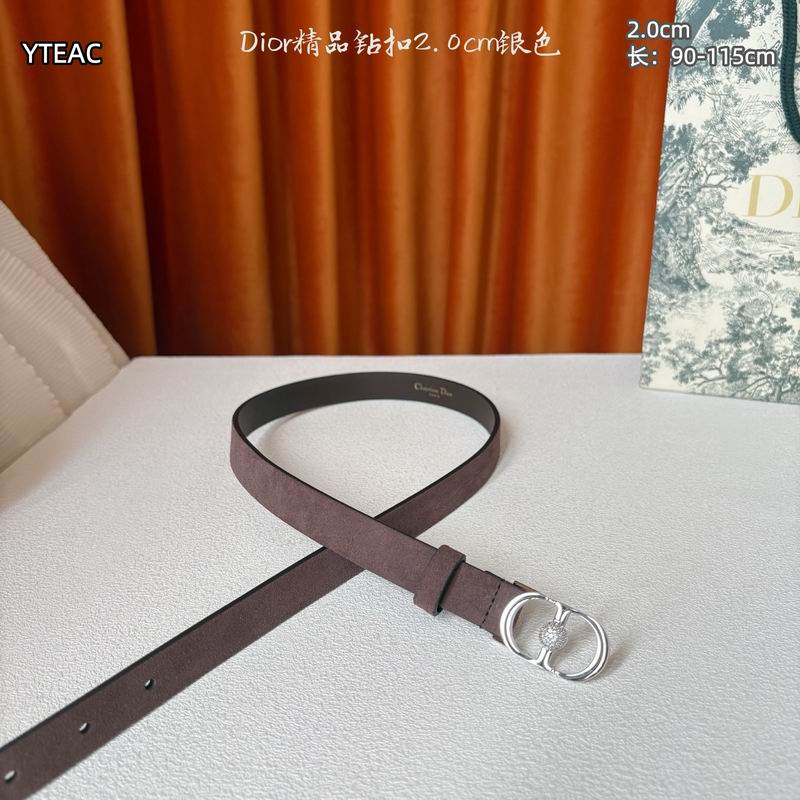 Dior belt 20mmX90-115cm 8L (54)