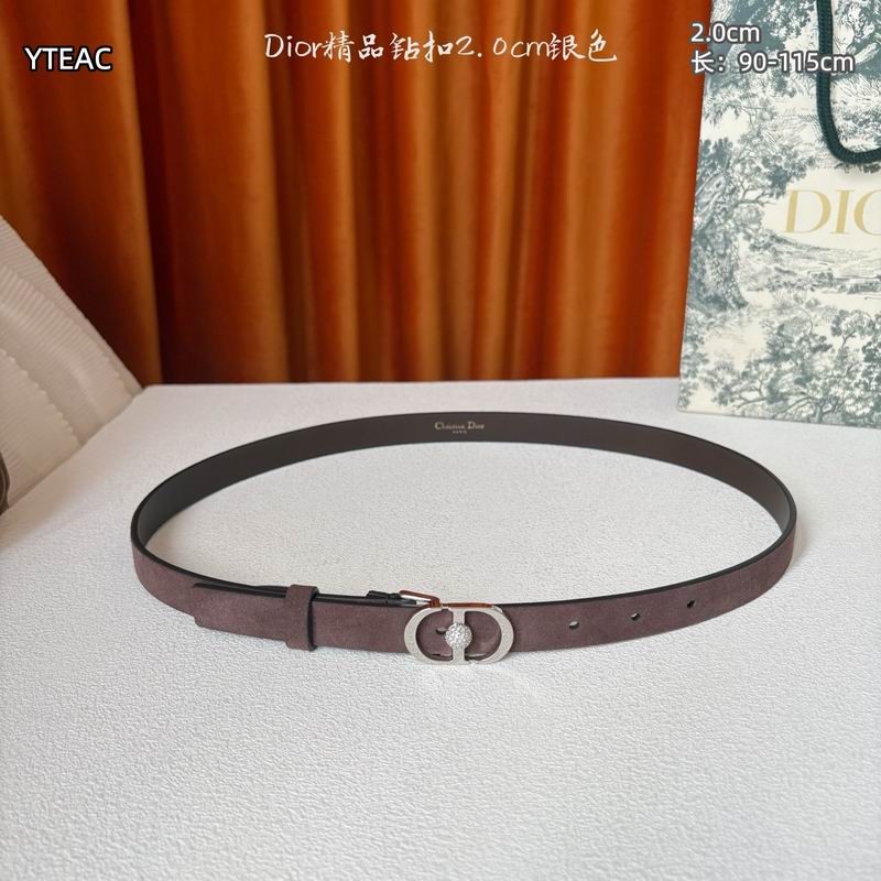 Dior belt 20mmX90-115cm 8L (55)