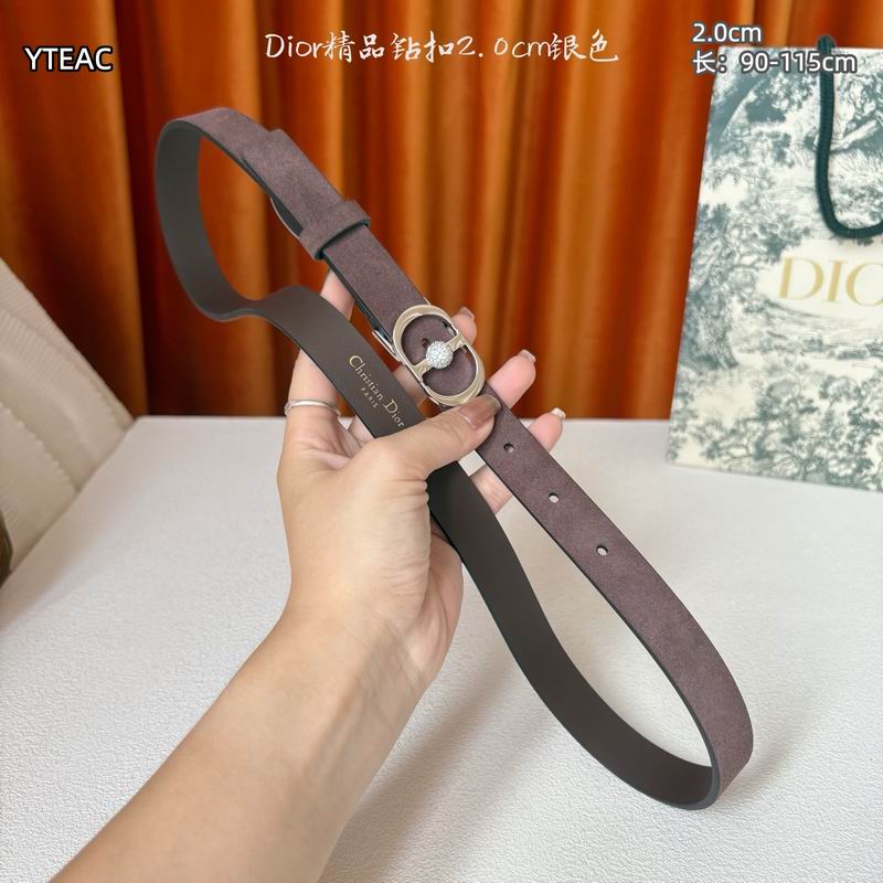 Dior belt 20mmX90-115cm 8L (56)