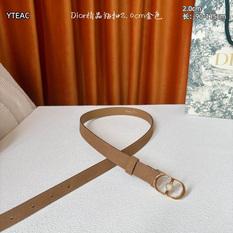 Dior belt 20mmX90-115cm 8L (58)