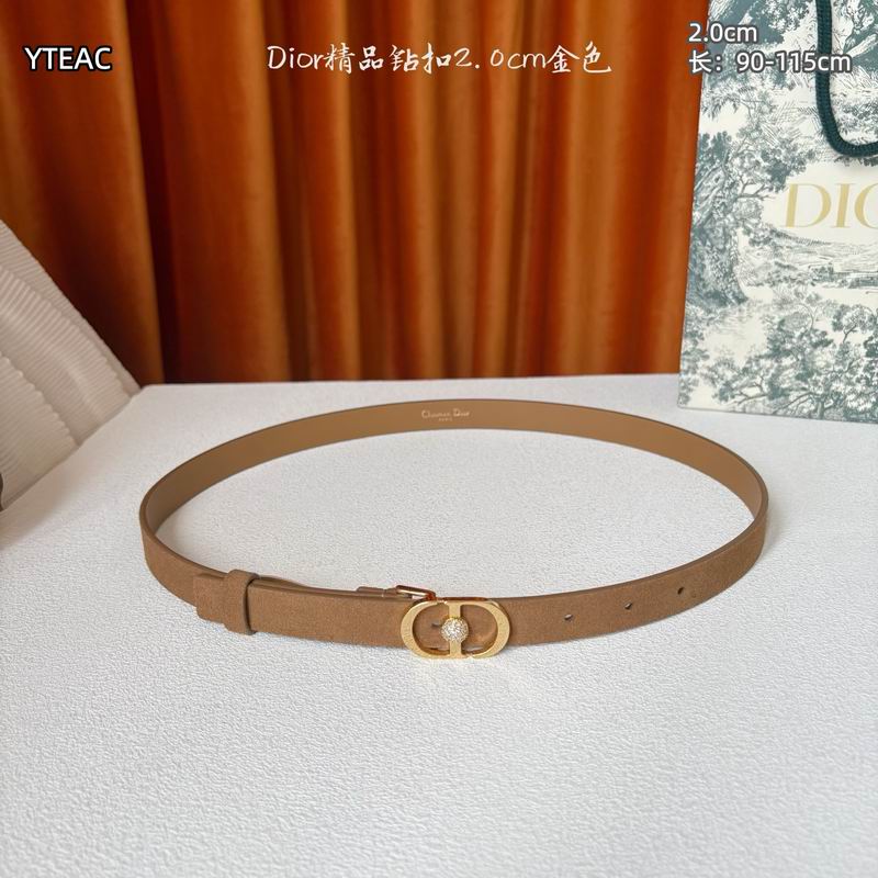 Dior belt 20mmX90-115cm 8L (59)