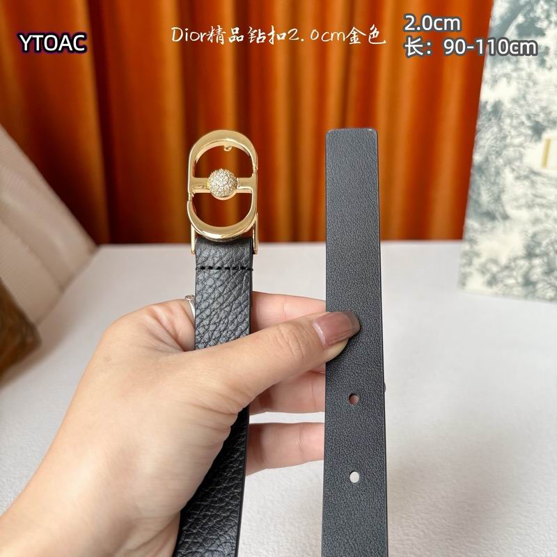 Dior belt 20mmX90-115cm 8L (6)