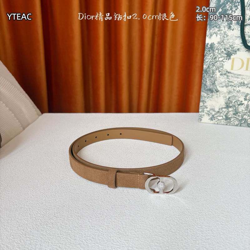 Dior belt 20mmX90-115cm 8L (61)