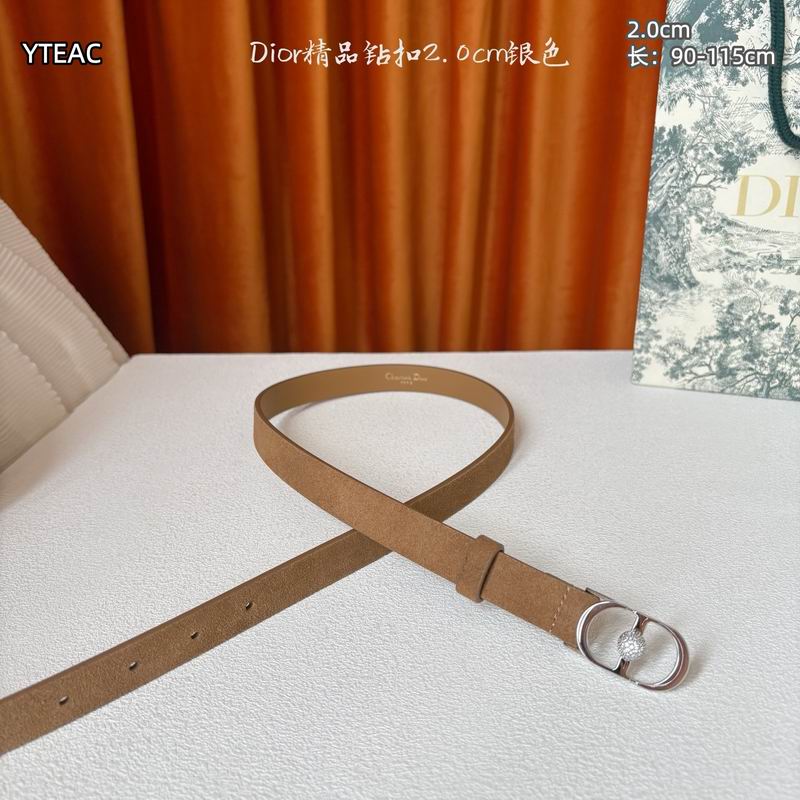 Dior belt 20mmX90-115cm 8L (62)