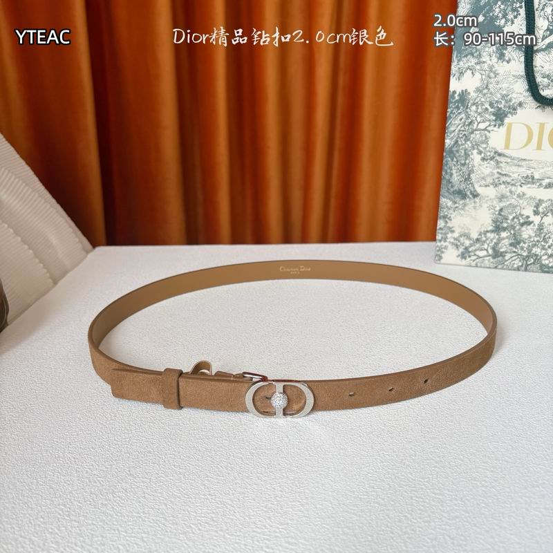 Dior belt 20mmX90-115cm 8L (63)