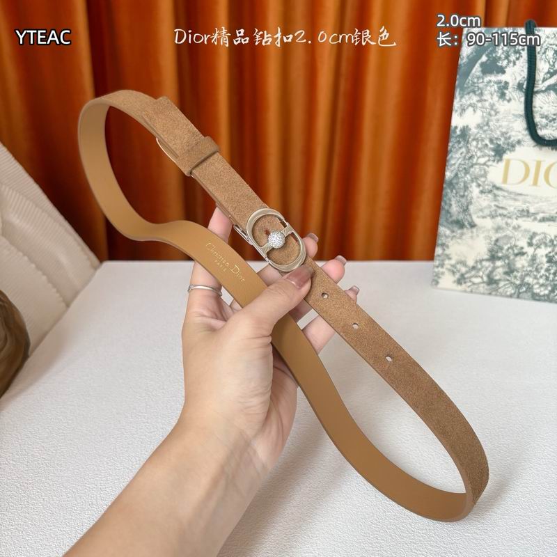 Dior belt 20mmX90-115cm 8L (64)