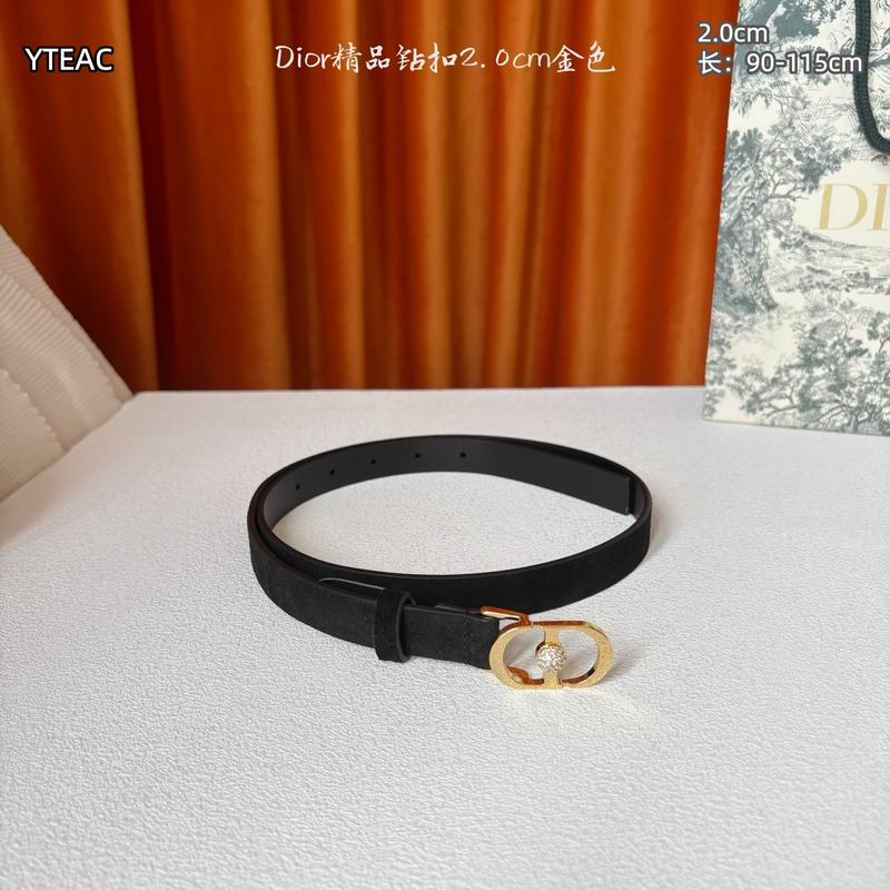 Dior belt 20mmX90-115cm 8L (65)