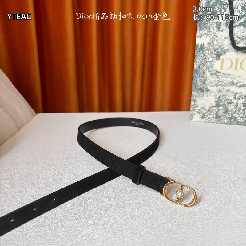 Dior belt 20mmX90-115cm 8L (66)