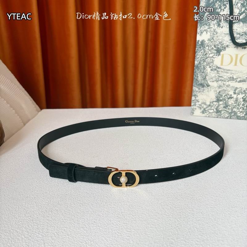 Dior belt 20mmX90-115cm 8L (67)