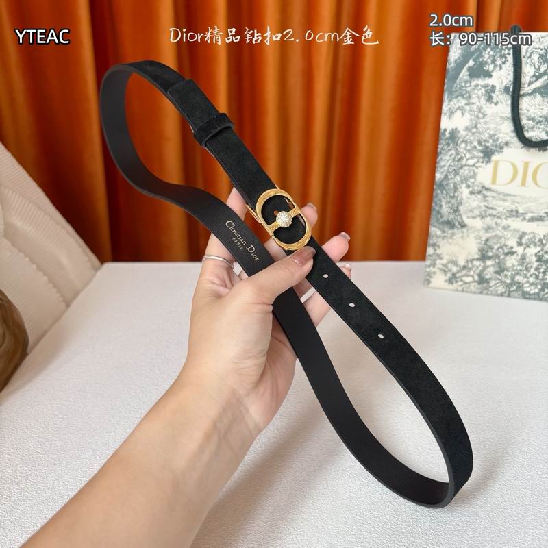 Dior belt 20mmX90-115cm 8L (68)