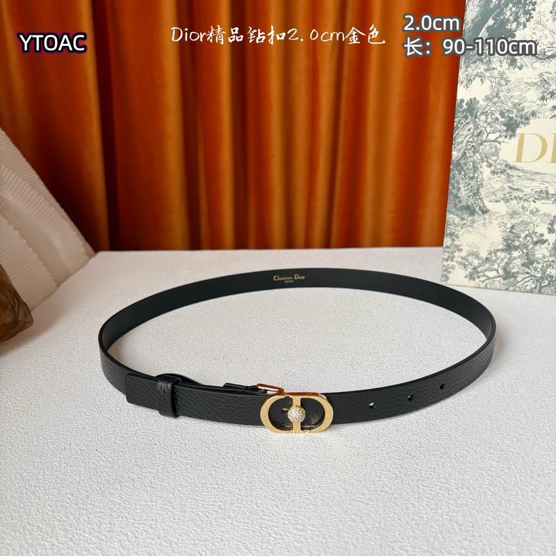 Dior belt 20mmX90-115cm 8L (7)