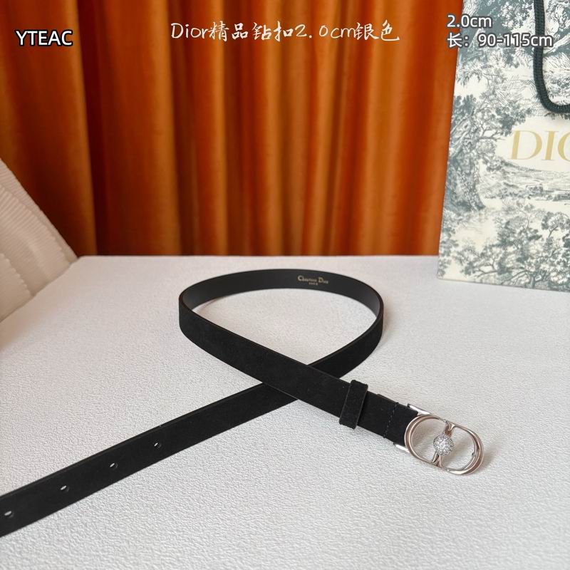 Dior belt 20mmX90-115cm 8L (70)