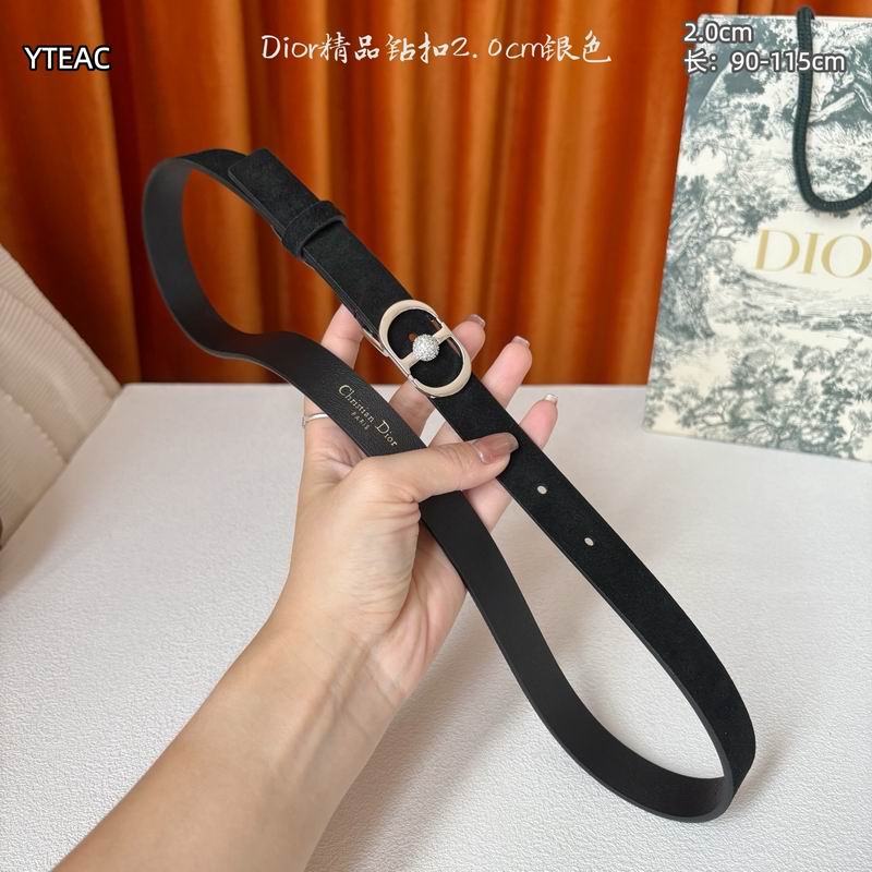 Dior belt 20mmX90-115cm 8L (72)