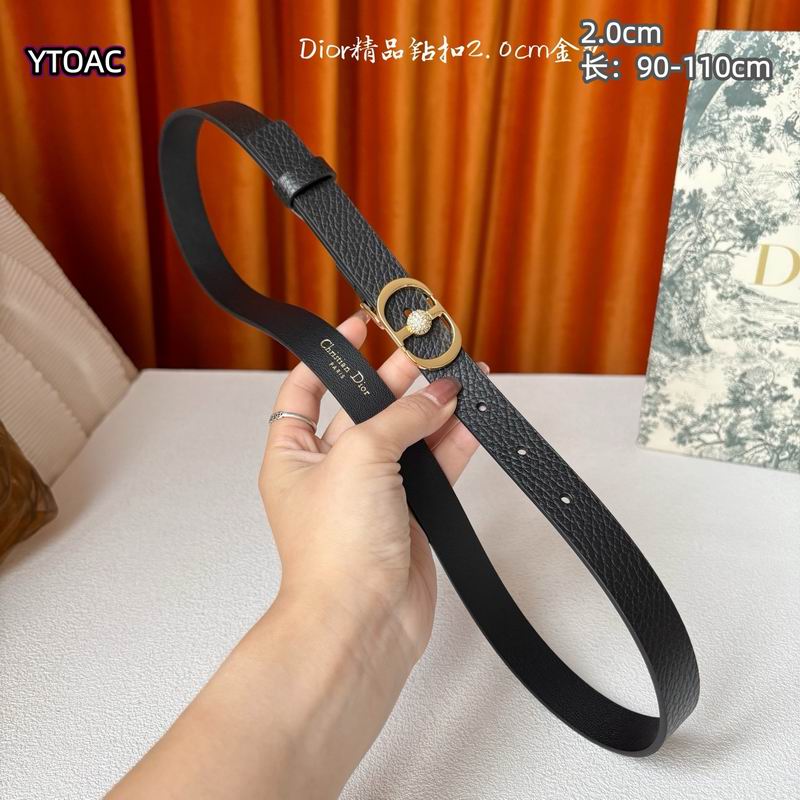 Dior belt 20mmX90-115cm 8L (8)