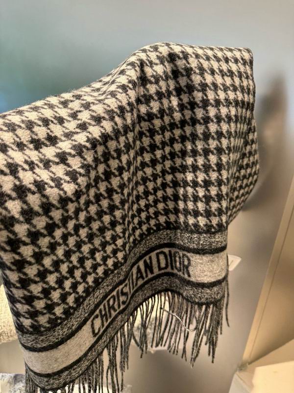 Dior scarf 45X200cm 100%山羊绒 E53 (14)