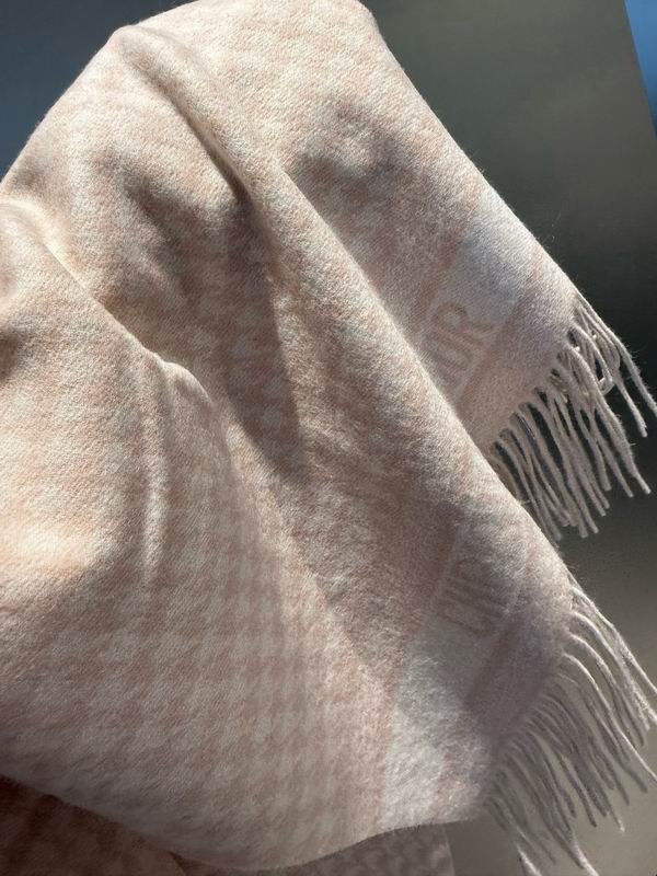 Dior scarf 45X200cm 100%山羊绒 E53 (3)