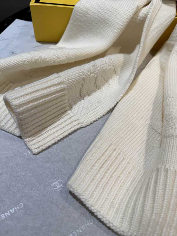 Fendi Scarf 33X180cm 100%羊绒 E106 (3)