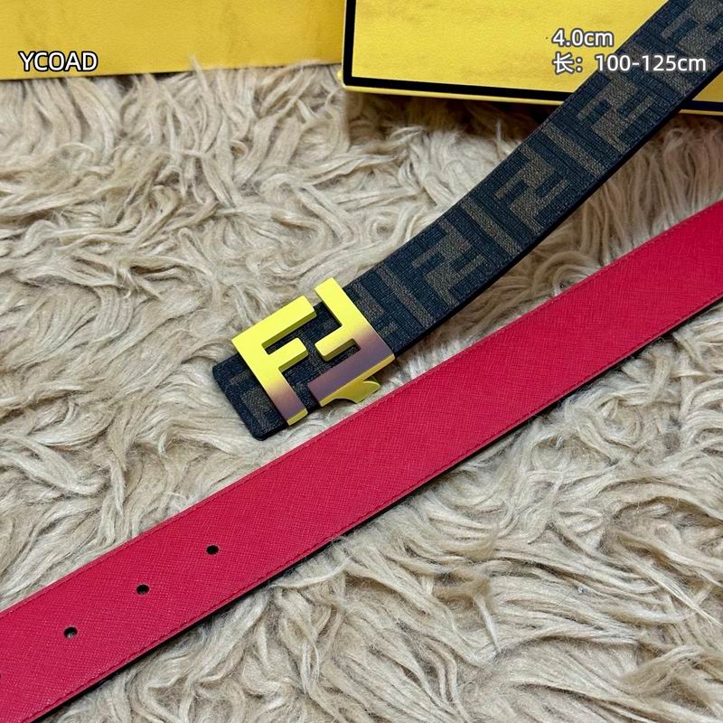 Fendi belt 40mmX100-125cm 8L (148)