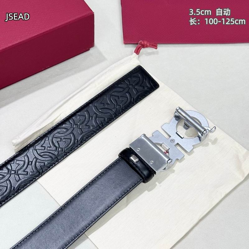 Ferragamo belt 35mm（自动扣）100-125cm 8L (14)