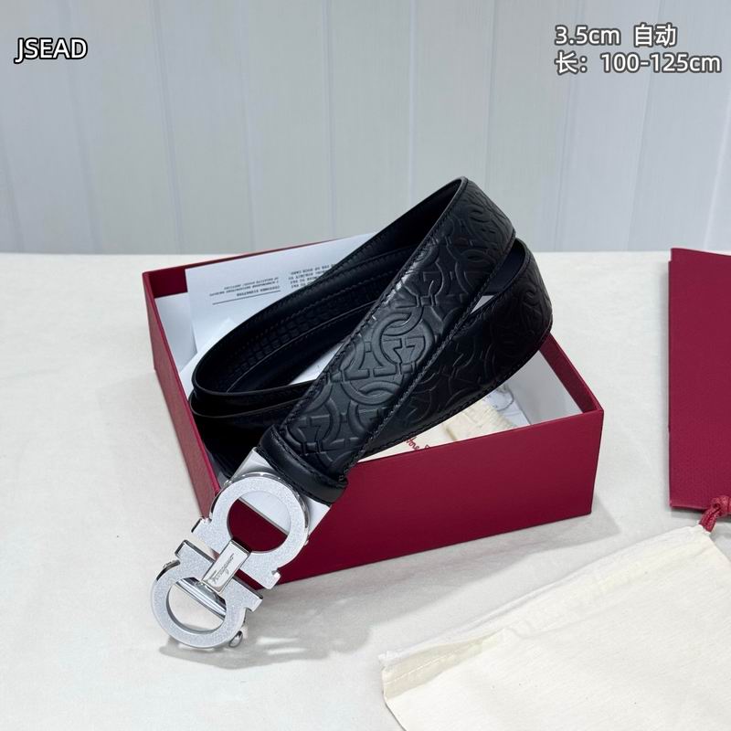 Ferragamo belt 35mm（自动扣）100-125cm 8L (15)