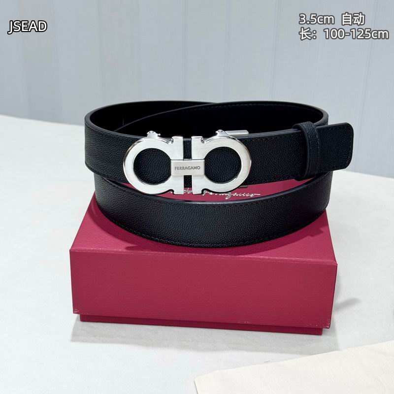 Ferragamo belt 35mm（自动扣）100-125cm 8L (2)