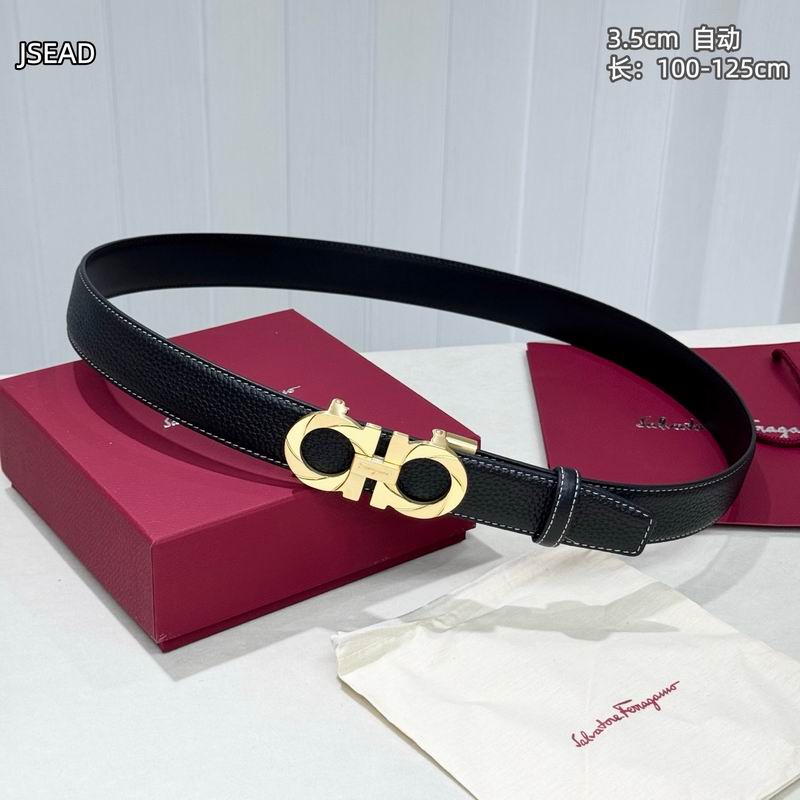 Ferragamo belt 35mm（自动扣）100-125cm 8L (21)