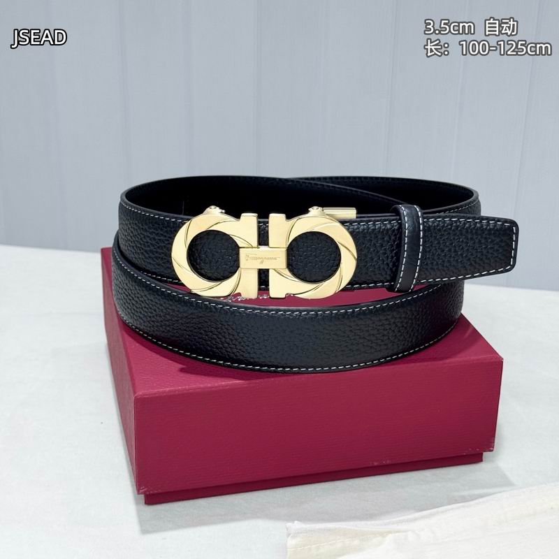 Ferragamo belt 35mm（自动扣）100-125cm 8L (23)