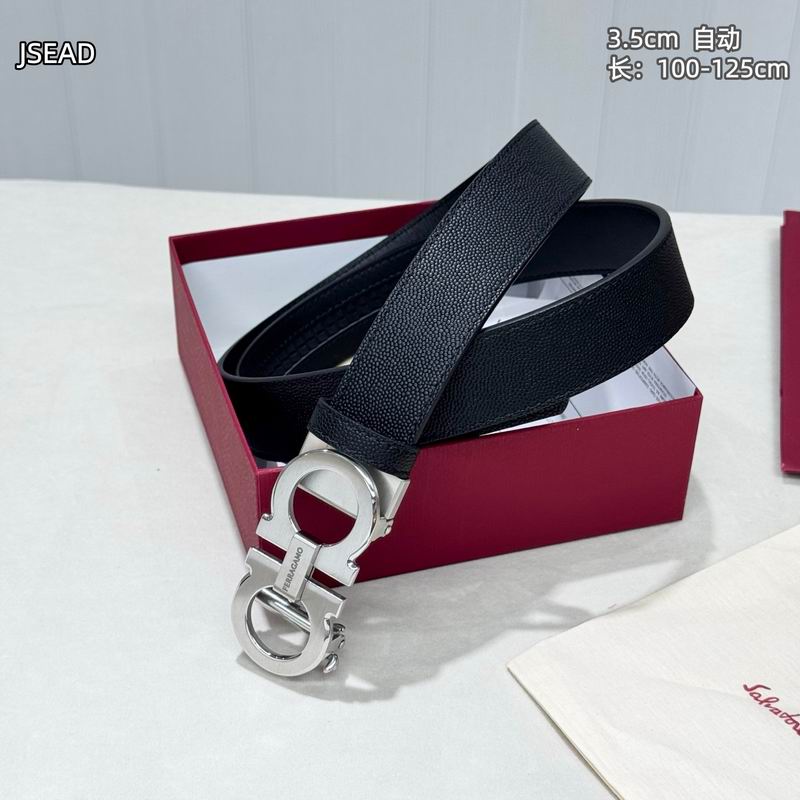 Ferragamo belt 35mm（自动扣）100-125cm 8L (3)