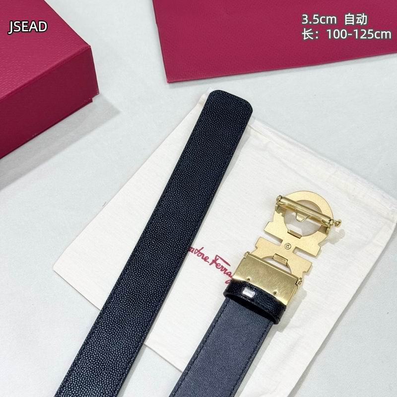Ferragamo belt 35mm（自动扣）100-125cm 8L (6)