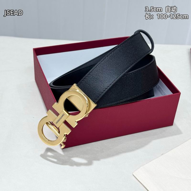 Ferragamo belt 35mm（自动扣）100-125cm 8L (8)