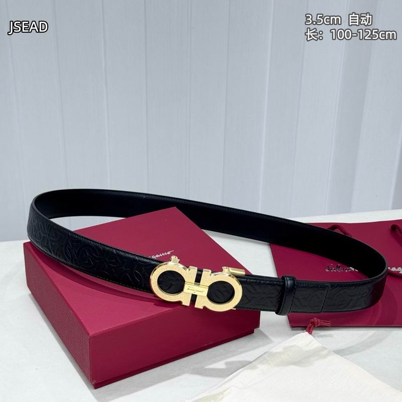 Ferragamo belt 35mm（自动扣）100-125cm 8L (9)