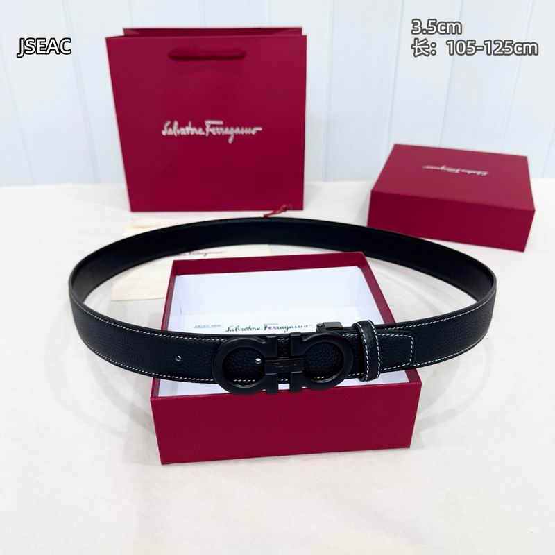 Ferragamo belt 35mmX105-125cm 8L (1)