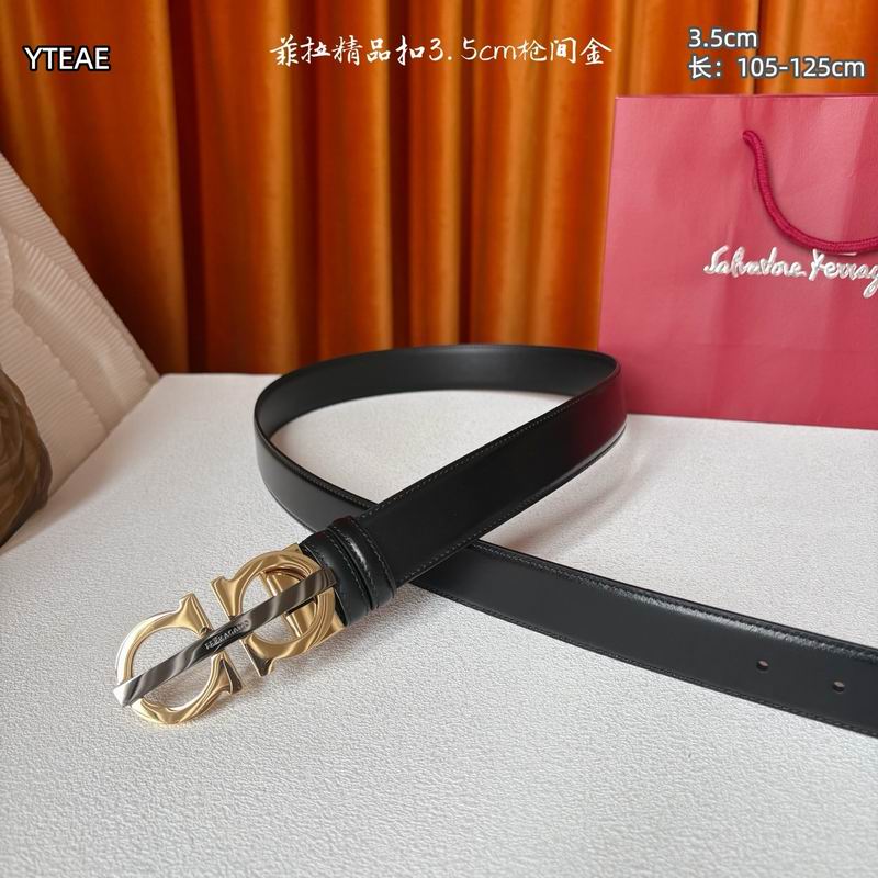 Ferragamo belt 35mmX105-125cm 8L (10)