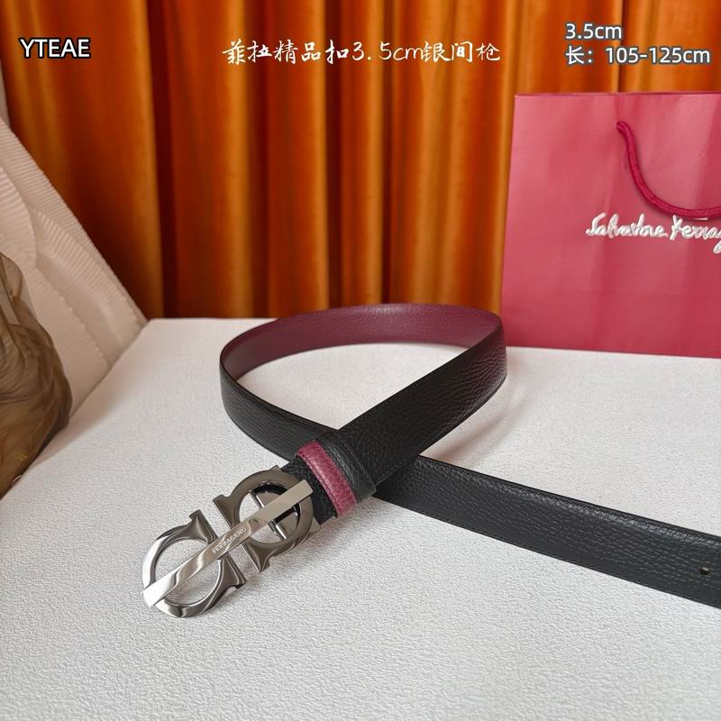 Ferragamo belt 35mmX105-125cm 8L (14)