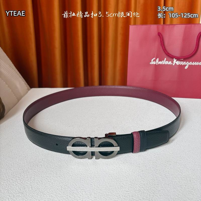Ferragamo belt 35mmX105-125cm 8L (16)