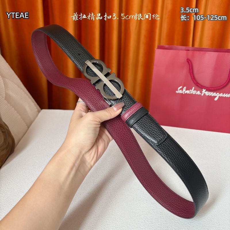 Ferragamo belt 35mmX105-125cm 8L (17)