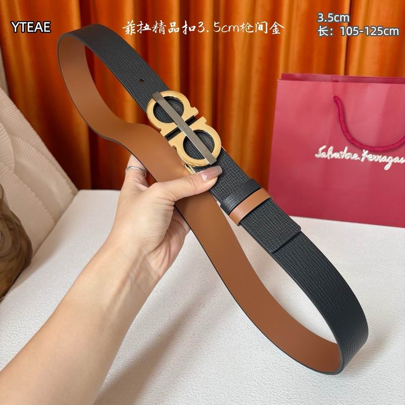 Ferragamo belt 35mmX105-125cm 8L (5)