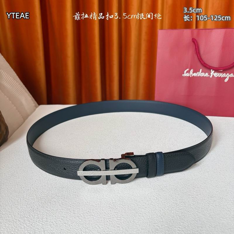 Ferragamo belt 35mmX105-125cm 8L (8)