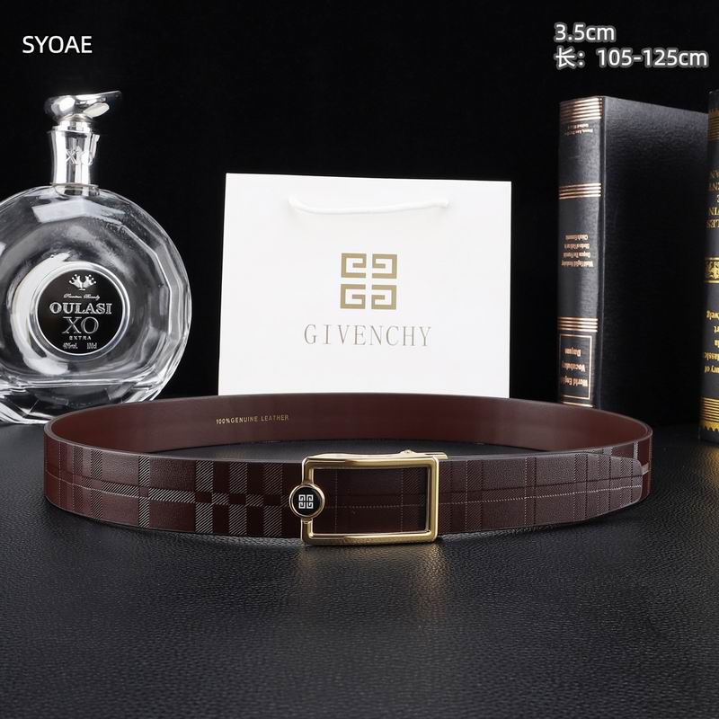 Givenchy belt 35mm（自动扣）X105X125cm 8L (6)