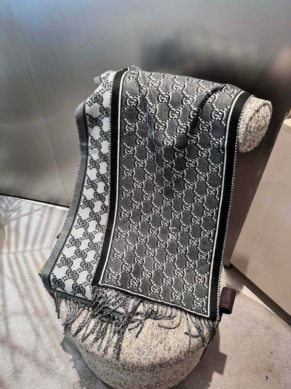 Gucci Scarf 35X190cm 100%羊羔毛 E103 (3)
