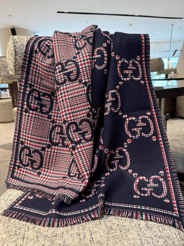 Gucci Scarf 47X180cm E65 (12)