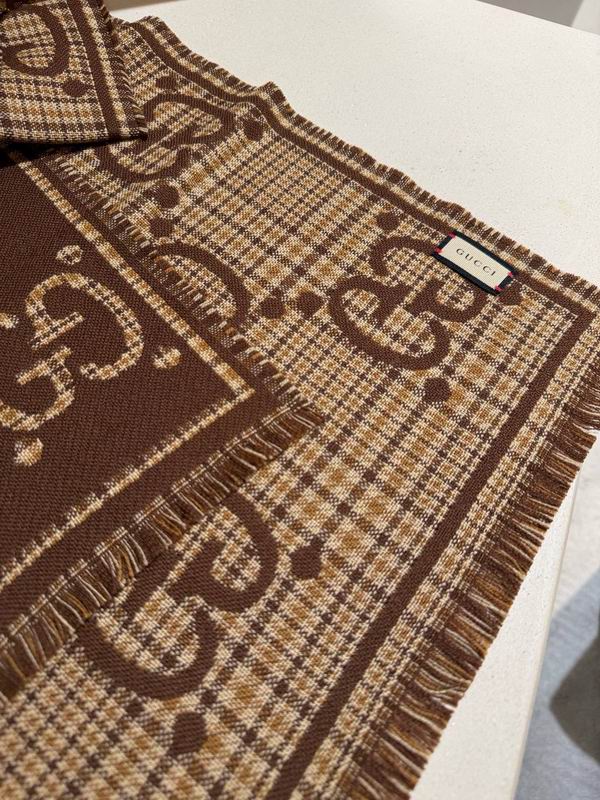 Gucci Scarf 47X180cm E74 (2)