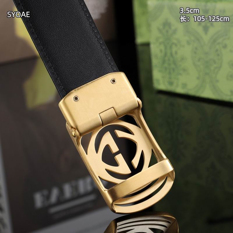Gucci belt 35mm(自动扣）X105-125cm 8L (18)