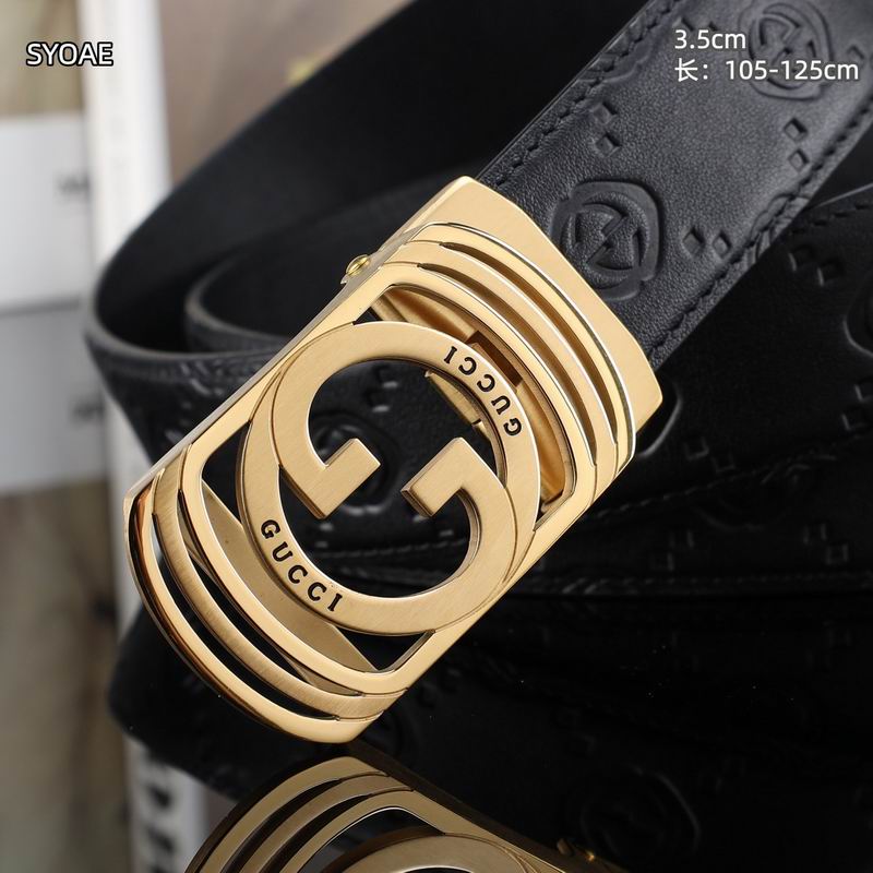 Gucci belt 35mm(自动扣）X105-125cm 8L (8)