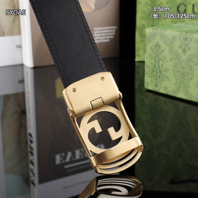 Gucci belt 35mm(自动扣）X105-125cm 8L (9)